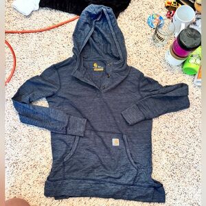 Womens Carhartt light hoodie size Small